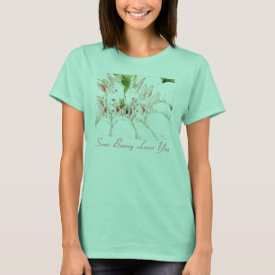 Wat een Bunny houdt van je - Shirt van witte konij