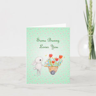 Wat een Bunny Lover... jij hebt Bunny Rabbit van j Kaart