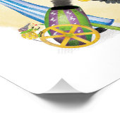 Wat een circus! glanzende poster (Hoek)