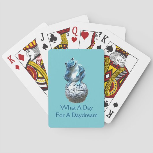 Wat Een Dag Om Te Dromen Pokerkaarten (Achterkant)