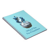 Wat een dag voor een dagdroom notitieboek (Rechterzijde)