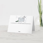 Wat een Ding van Nice doet Bedankkaart (Achterkant)