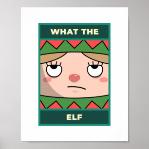 Wat een Elf Poster