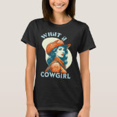 Wat een flair van Cowgirl T-shirt (Voorkant)