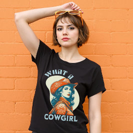 Wat een  flair van Cowgirl T-shirt