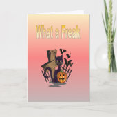 Wat een Freak Kaart (Voorkant)