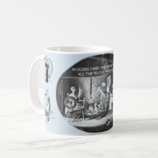 "Wat een garen!" Koffiemok (Voorkant links)