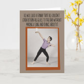 wat een gek! kaart (Gele Bloem)