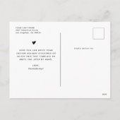 Wat een geweldig jaar Simple 6 Photo Chic Script Feestdagenkaart (Achterkant)