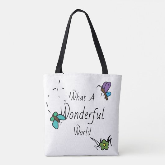 Wat een geweldig Tas in de wereld (Achterkant)
