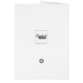 Wat een geweldig Wenskaart in de wereld (Achterkant)