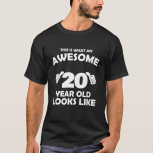 Wat een Geweldige 20-jarige ziet er uit als een ve T-shirt