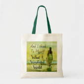 Wat een geweldige Canvas tas in de wereld (Voorkant)