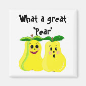 Wat een geweldige 'peer' magneet (Voorkant)