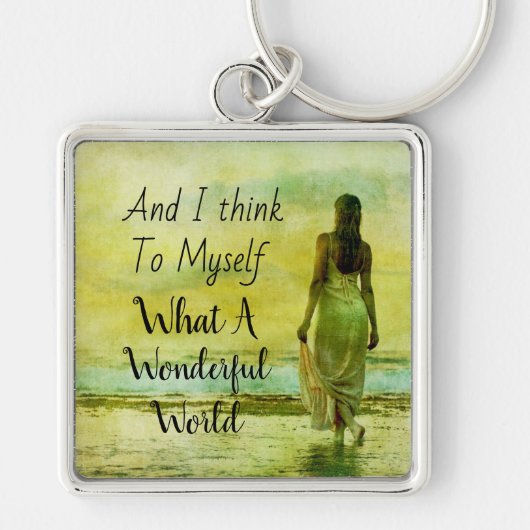 Wat een geweldige Sleutelhanger in de wereld (Voorkant)