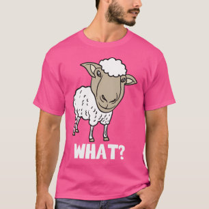 Wat een grappig schaap voor herders en boeren t-shirt