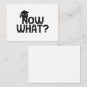 Wat een grappige Afstuderen Senior Gift Notitiekaartje (Voorkant / Achterkant)