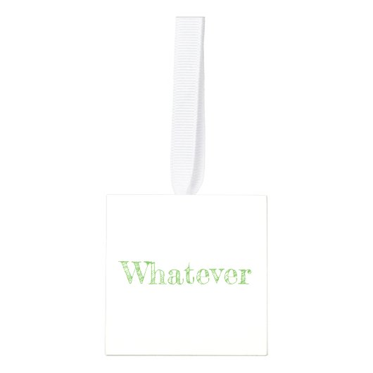 Wat een grappige kerst decoratie (Voorkant)