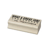 "WAT EEN GROTE TAAK!" Educator Rubber Stamp Rubberstempel (Stempel)