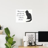 Wat een groter cadeauPoster Poster (Thuiskantoor)