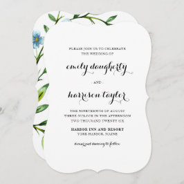 Wat een heerlijke bruiloft uitnodiging