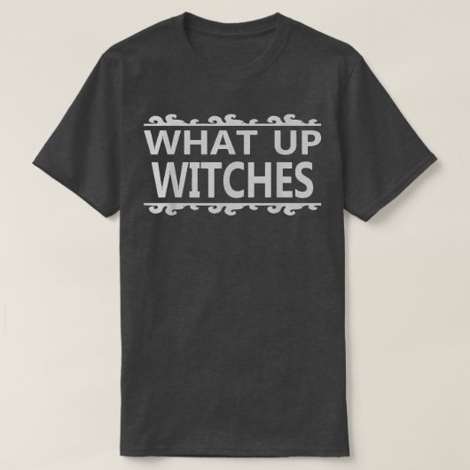 Wat een heks Funny Halloween T-shirt (Design voorkant)