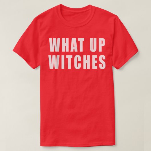 Wat een heks Halloween T-shirt (Design voorkant)