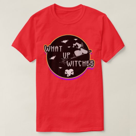 Wat een heksenfeest op Halloween T-shirt (Design voorkant)