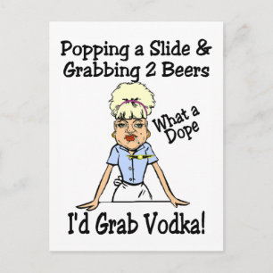 Wat een helling briefkaart