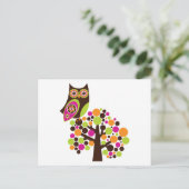 Wat een Hoot! Briefkaart (Staand voorkant)