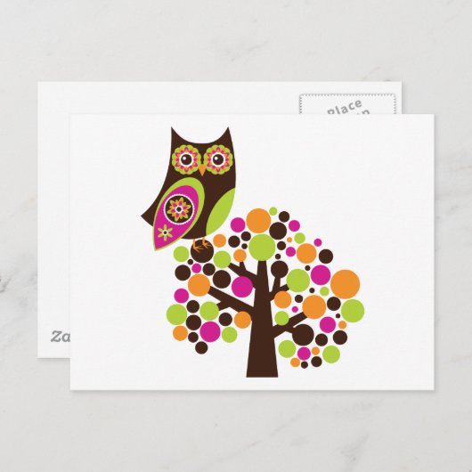 Wat een Hoot! Briefkaart (Voorkant / Achterkant)