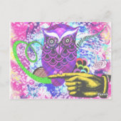 Wat een Hoot Briefkaart (Achterkant)