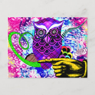 Wat een Hoot Briefkaart