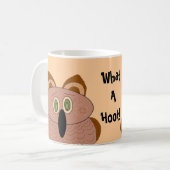Wat een Hoot! Koffiemok (Voorkant links)