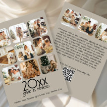 Wat een Jaar 12 Foto Tekst QR Code Persoonlijk