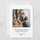 Wat een jaar | 12 Fotocollage Kerstvakantie Feestdagenkaart (Achterkant)