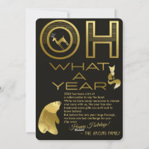 Wat een jaar 2020 Quarantine Bingo Kerstmis