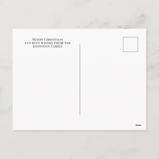 Wat een jaar, 9 foto collage Familieansichtkaart Feestdagenkaart (Achterkant)