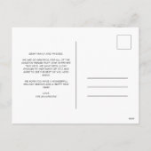 Wat een jaar Briefkaart van de Familie Foto's Holi (Achterkant)