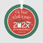 Wat een jaar dat we er mee begonnen. ornament (achterkant)