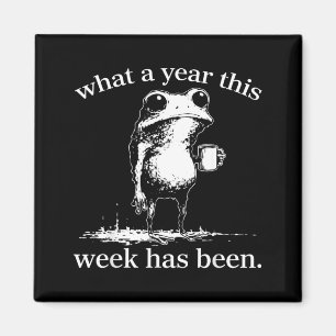 Wat een jaar deze week is geweest Kikker Magneet
