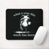Wat een jaar deze week is geweest Kikker Muismat (Met muis)