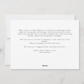 Wat een jaar Elegant Minimalist 10 fotocollage Feestdagenkaart (Achterkant)