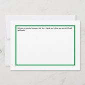 Wat een jaar! Familie vakantie Kaart (Achterkant)