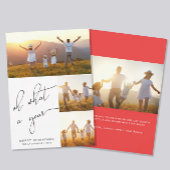 Wat een jaar feestelijke kerstfeestdag nieuwjaar feestdagenkaart