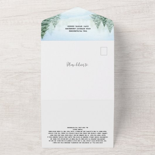 Wat een jaar foto-inklage kerst all in one uitnodiging (Buitenkant)