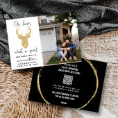 Wat een jaar! Funny Kerstfoto Feestdagenkaart