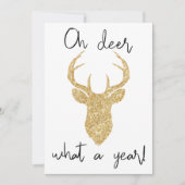 Wat een jaar! Grappig kerstfeest Feestdagenkaart (Voorkant)