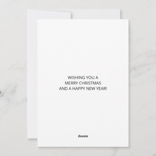 Wat een jaar! Grappig kerstfeest Feestdagenkaart (Achterkant)