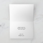 Wat een jaar grappige kerstrenrender in gezichtsma feestdagen kaart (Binnen)